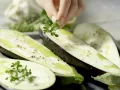 Auberginen-Bruschetta Zubereitung Schritt 4 Auberginen-Bruschetta Zubereitung Schritt 4