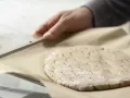 Bärlauchfladen vom Blech Zubereitung Schritt 7 Bärlauchfladen vom Blech Zubereitung Schritt 7