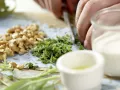 Bandnudeln mit Gorgonzolasauce Zubereitung Schritt 2 Bandnudeln mit Gorgonzolasauce Zubereitung Schritt 2
