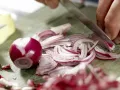 Bandnudeln mit Radicchio Zubereitung Schritt 2 Bandnudeln mit Radicchio Zubereitung Schritt 2
