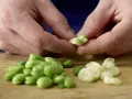 Bohnen-Erbsen-Gemüse Zubereitung Schritt 1 Bohnen-Erbsen-Gemüse Zubereitung Schritt 1