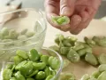 Bohnen-Pasta Zubereitung Schritt 1 Bohnen-Pasta Zubereitung Schritt 1