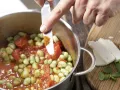 Bohnen-Tomaten-Gemüse Zubereitung Schritt 7 Bohnen-Tomaten-Gemüse Zubereitung Schritt 7