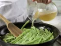 Bohnengemüse mit Schnitzel Zubereitung Schritt 10 Bohnengemüse mit Schnitzel Zubereitung Schritt 10