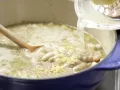 Bohnensuppe mit Quarkklößchen Zubereitung Schritt 6 Bohnensuppe mit Quarkklößchen Zubereitung Schritt 6