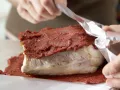 Braten mit Paprika-Kartoffeln Zubereitung Schritt 5 Braten mit Paprika-Kartoffeln Zubereitung Schritt 5