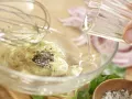Brunnenkresse-Gurken-Salat Zubereitung Schritt 4 Brunnenkresse-Gurken-Salat Zubereitung Schritt 4