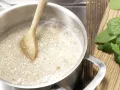 Buchweizen-Kräuter-Grütze Zubereitung Schritt 1 Buchweizen-Kräuter-Grütze Zubereitung Schritt 1