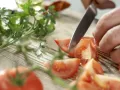 Bulgur-Gemüse-Pilaw Zubereitung Schritt 1 Bulgur-Gemüse-Pilaw Zubereitung Schritt 1