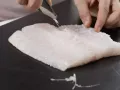 Ceviche von weißem Fisch Zubereitung Schritt 1 Ceviche von weißem Fisch Zubereitung Schritt 1