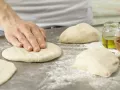 Dinkelfladen Zubereitung Schritt 4 Dinkelfladen Zubereitung Schritt 4