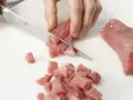 Eintopf mit Möhren, Rucola und Kassler Zubereitung Schritt 2 Eintopf mit Möhren, Rucola und Kassler Zubereitung Schritt 2