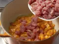 Eintopf mit Möhren, Rucola und Kassler Zubereitung Schritt 6 Eintopf mit Möhren, Rucola und Kassler Zubereitung Schritt 6