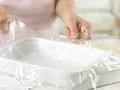 Erdbeer-Frischkäse-Schnitten Zubereitung Schritt 4 Erdbeer-Frischkäse-Schnitten Zubereitung Schritt 4