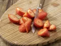 Erdbeer-Trinkmüsli Zubereitung Schritt 1 Erdbeer-Trinkmüsli Zubereitung Schritt 1