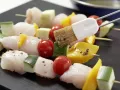 Fisch-Gemüse-Spieße Zubereitung Schritt 6 Fisch-Gemüse-Spieße Zubereitung Schritt 6