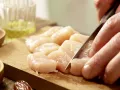 Fruchtige Hähnchenspieße Zubereitung Schritt 1 Fruchtige Hähnchenspieße Zubereitung Schritt 1
