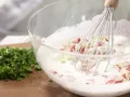 Gebackene Kartoffelspalten Zubereitung Schritt 5 Gebackene Kartoffelspalten Zubereitung Schritt 5