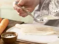 Gebackenes Schollenfilet Zubereitung Schritt 2 Gebackenes Schollenfilet Zubereitung Schritt 2