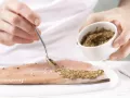 Gefüllte Lachsforellenfilets Zubereitung Schritt 2 Gefüllte Lachsforellenfilets Zubereitung Schritt 2