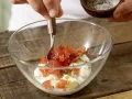 Gefüllte Mini-Gurke Zubereitung Schritt 4 Gefüllte Mini-Gurke Zubereitung Schritt 4