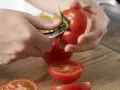 Gefüllte Tomaten Zubereitung Schritt 1 Gefüllte Tomaten Zubereitung Schritt 1