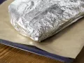 Gefülltes Fladenbrot aus dem Ofen Zubereitung Schritt 7 Gefülltes Fladenbrot aus dem Ofen Zubereitung Schritt 7