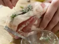 Gefülltes Kalbskotelett Zubereitung Schritt 4 Gefülltes Kalbskotelett Zubereitung Schritt 4