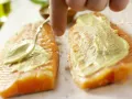 Gegrillte Lachsforelle Zubereitung Schritt 2 Gegrillte Lachsforelle Zubereitung Schritt 2