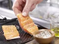 Gegrillter Lachs auf Salat Zubereitung Schritt 4 Gegrillter Lachs auf Salat Zubereitung Schritt 4