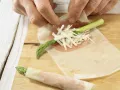 Grüner Spargel im Knusperteig Zubereitung Schritt 7 Grüner Spargel im Knusperteig Zubereitung Schritt 7