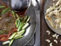 Hähnchen-Gemüse-Pfanne Zubereitung Schritt 5 Hähnchen-Gemüse-Pfanne Zubereitung Schritt 5