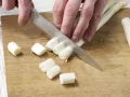 Hähnchen-Spargel-Pfanne Zubereitung Schritt 2 Hähnchen-Spargel-Pfanne Zubereitung Schritt 2