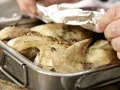 Hähnchen unter Ziegelsteinen Zubereitung Schritt 7 Hähnchen unter Ziegelsteinen Zubereitung Schritt 7