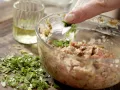 Hähnchenbrust mit Pilzfüllung Zubereitung Schritt 4 Hähnchenbrust mit Pilzfüllung Zubereitung Schritt 4