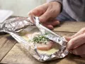 Hähnchenbrustfilet in Folie gegart Zubereitung Schritt 6 Hähnchenbrustfilet in Folie gegart Zubereitung Schritt 6