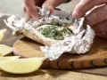 Hähnchenbrustfilet in Folie gegart Zubereitung Schritt 9 Hähnchenbrustfilet in Folie gegart Zubereitung Schritt 9