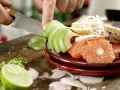 Hähnchensalat mit Avocado Zubereitung Schritt 9 Hähnchensalat mit Avocado Zubereitung Schritt 9