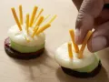 Käseigel mit Möhrenstiften Zubereitung Schritt 5 Käseigel mit Möhrenstiften Zubereitung Schritt 5
