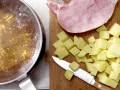 Kartoffel-Gemüse-Suppe Zubereitung Schritt 1 Kartoffel-Gemüse-Suppe Zubereitung Schritt 1