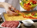 Kartoffel-Hack-Pizza Zubereitung Schritt 7 Kartoffel-Hack-Pizza Zubereitung Schritt 7