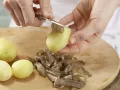 Kartoffel-Kohlrabi-Puffer Zubereitung Schritt 5 Kartoffel-Kohlrabi-Puffer Zubereitung Schritt 5