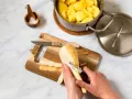 Kartoffel-Pastinaken-Püree mit Hack-Möhren-Bällchen Zubereitung Schritt 1 Kartoffel-Pastinaken-Püree mit Hack-Möhren-Bällchen Zubereitung Schritt 1