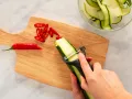 Keto-Brokkoli-Pizzafladen Zubereitung Schritt 3 Keto-Brokkoli-Pizzafladen Zubereitung Schritt 3