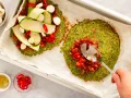 Keto-Brokkoli-Pizzafladen Zubereitung Schritt 4 Keto-Brokkoli-Pizzafladen Zubereitung Schritt 4