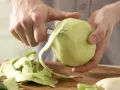 Kohlrabi-Cocktail Zubereitung Schritt 1 Kohlrabi-Cocktail Zubereitung Schritt 1