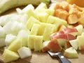 Kokos-Milchreis mit Obstsalat Zubereitung Schritt 4 Kokos-Milchreis mit Obstsalat Zubereitung Schritt 4