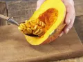 Kürbis-Champignon-Reis Zubereitung Schritt 2 Kürbis-Champignon-Reis Zubereitung Schritt 2