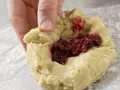 Kürbis-, Safran- und Hagebuttenplätzchen Zubereitung Schritt 17 Kürbis-, Safran- und Hagebuttenplätzchen Zubereitung Schritt 17