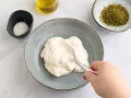 Labneh Zubereitung Schritt 2 Labneh Zubereitung Schritt 2